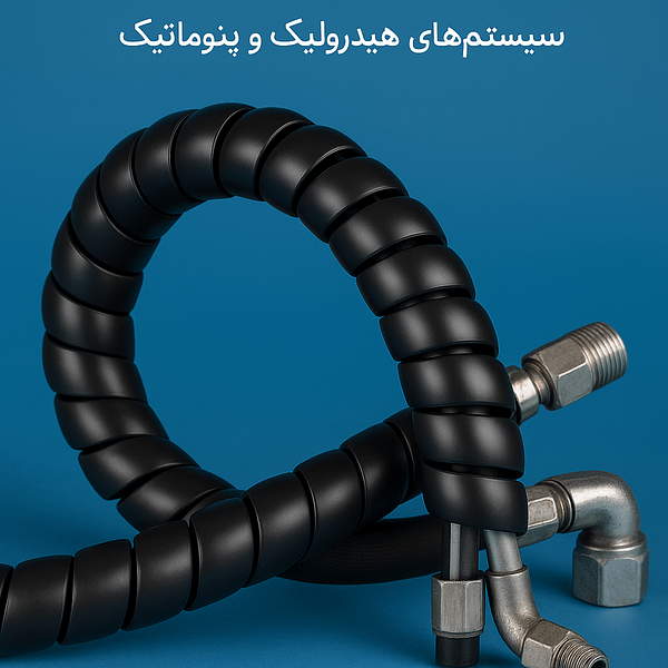شیلنگ محافظ هیدرولیک پنوماتیک